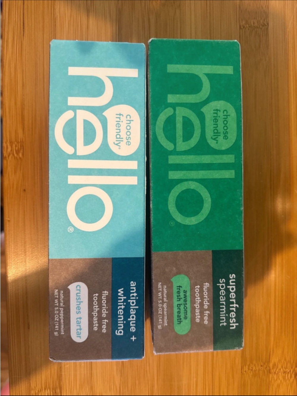 Antiplaque + Whitening Fluoride-Free Toothpaste - Blue